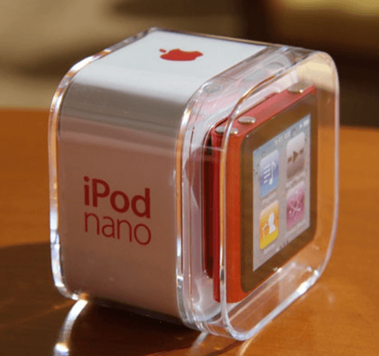red ipod nano