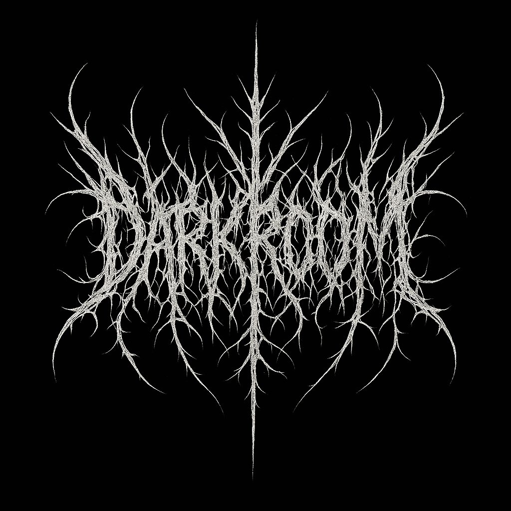 darkroom logo death metal